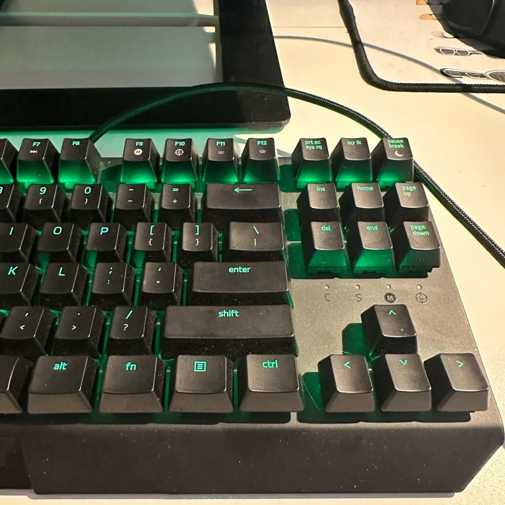 Razer black widow chroma keyboard